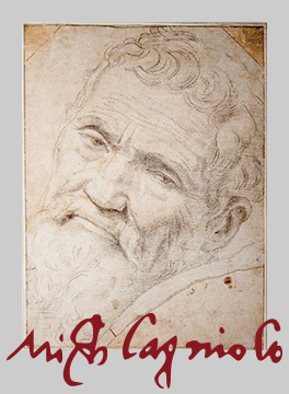Michelangelo Illustrated Portrait