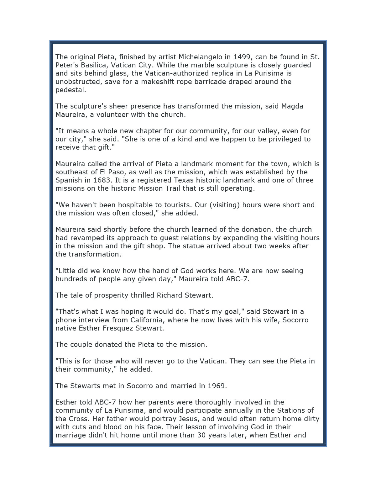 4 News Socorro, TX January 15, 2015