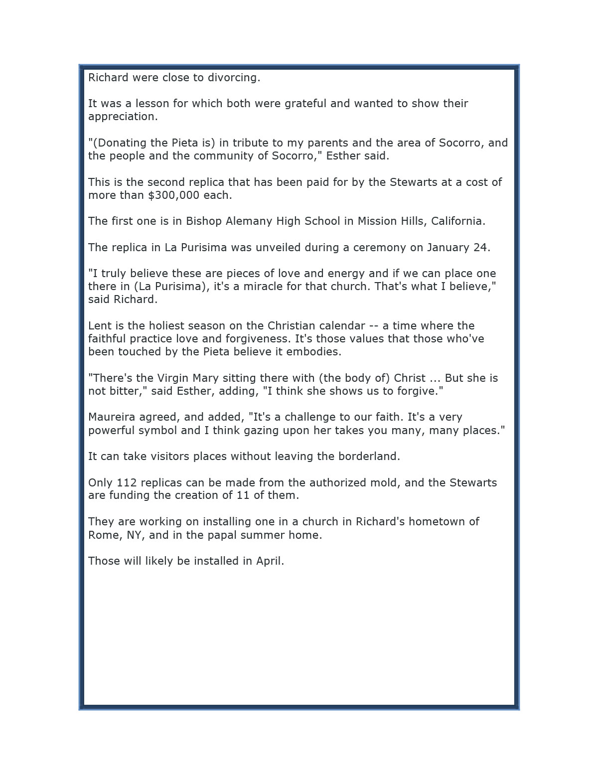 4 News Socorro, TX January 15, 2015