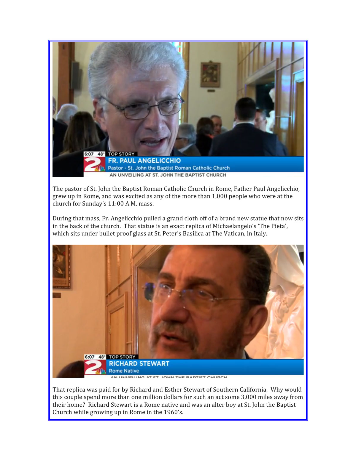 WKTV 2 News Rome, NY April 2015