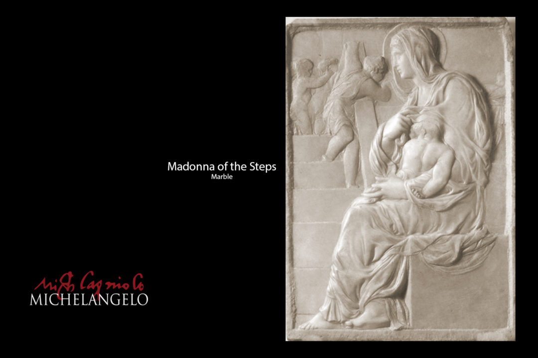 Madonna of the steps Marble